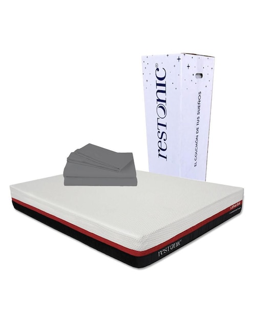 Colchón en caja Restonic Lather confort firme