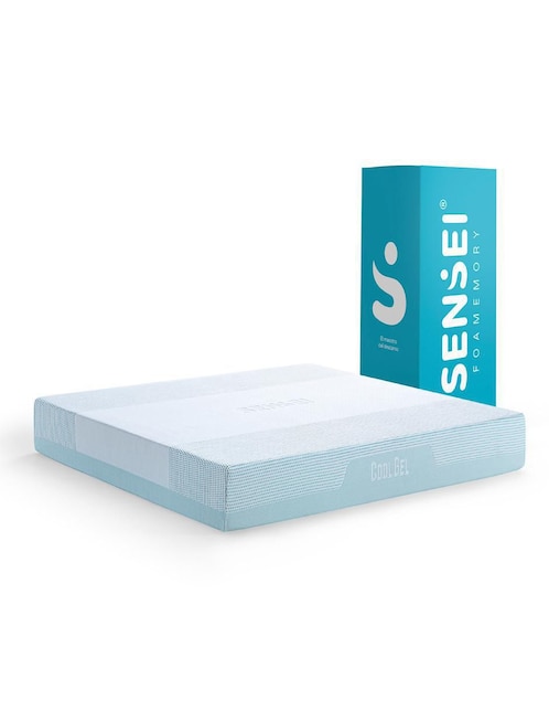 Colchón caja Sensei Cool Gel Memory Foam confort firme