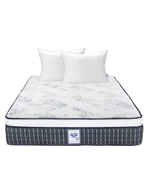 Colchón Spring Air Cardona confort medio + almohadas