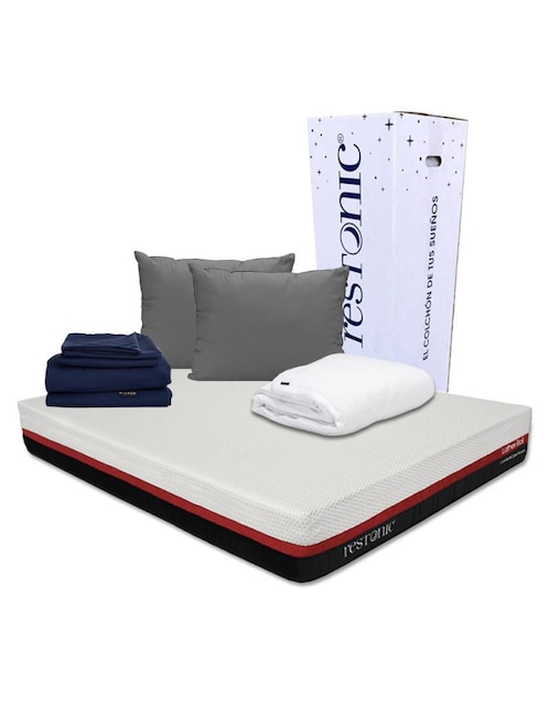 Colchón en caja Restonic Roll confort firme