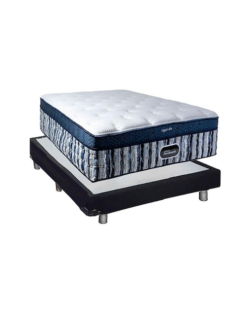 Juego de colchón y box Vizco Air Dormimundo
