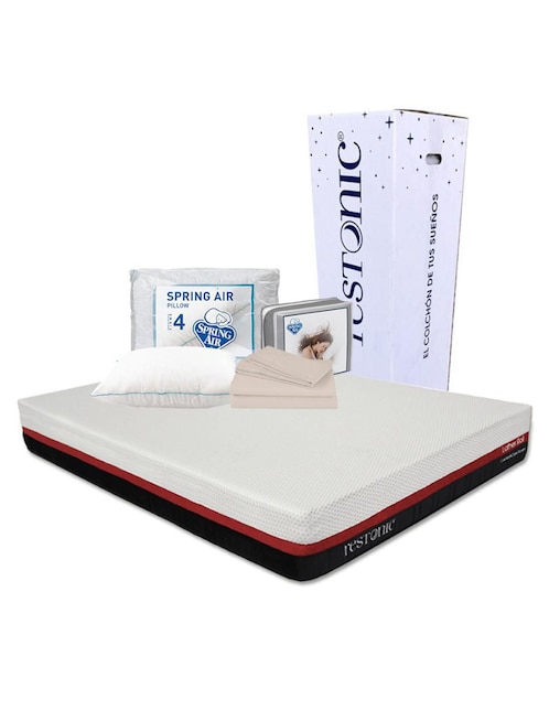 Colchón en caja Restonic Roll confort firme