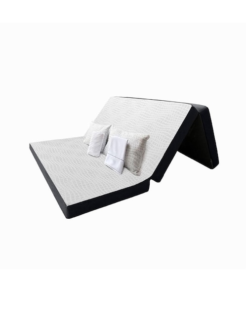 Colchón plegable Silver Edition colchón plegable + sábana + protector + almohada
