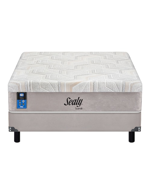 Juego de colchón y box Scandi Sealy
