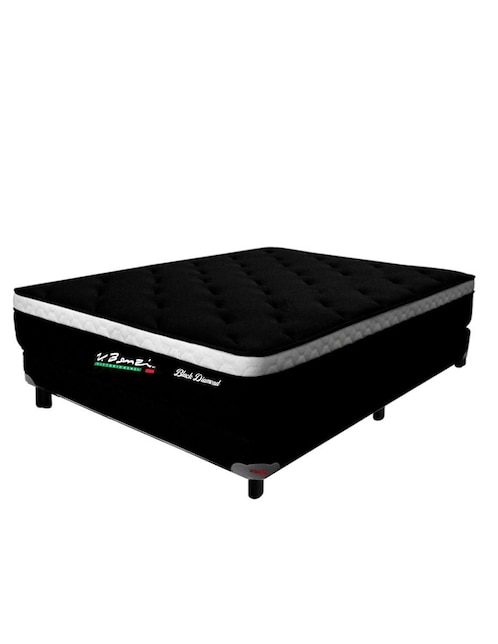 Juego de colchón y box Black Diamond 1
