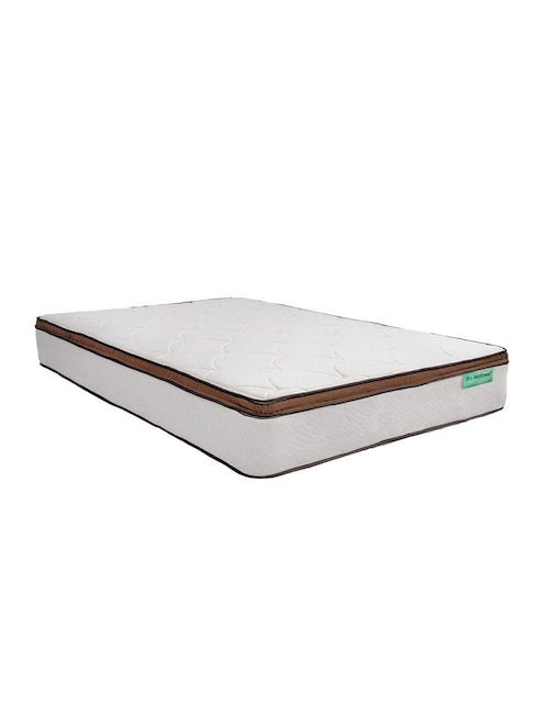 Colchón regular Bio Mattress Manchester Resortes confort medio