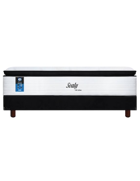 Juego de colchón y box 140 años Sealy