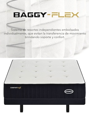 Juego de colchón y box Baggy Flex América