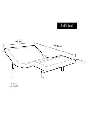 Juego de colchón y box Body Flex América