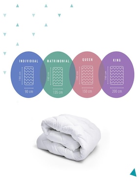 Protector de colchón + 2 almohadas Sognare Bundle transpirable
