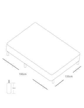 Box Restonic Blue Flexi-Care