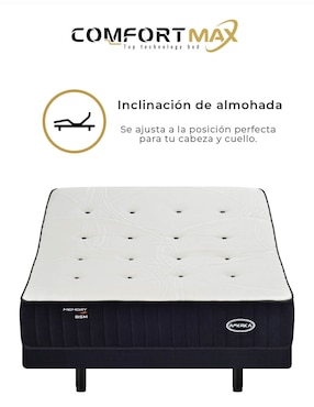 Juego de colchón y box Body Flex América