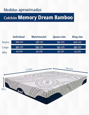 Colchón regular Memory Dream