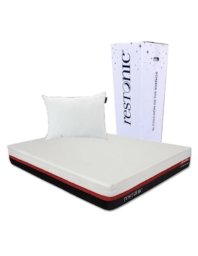 Colchón Restonic Roll Confort Medio + Almohada