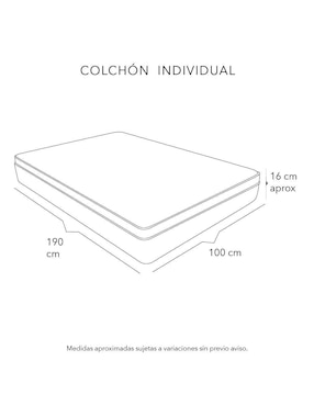 Colchón en caja Dicasa