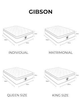 Colchón regular Spring Air gibson