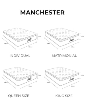 Colchón regular Sealy manchester