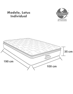Colchón regular America lotus