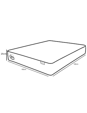 Colchón en caja Serta icon breeze