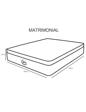 Colchón regular Serta cool pocket