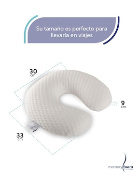 Almohada de viaje Memory Foam PT 01 12