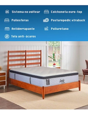 Colchón regular Sealy topacio