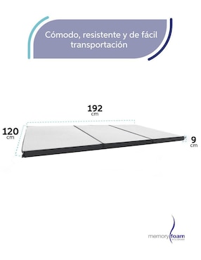 Colchón plegable