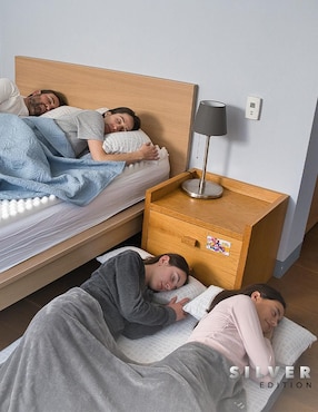 Colchón plegable Memory Foam silver edition