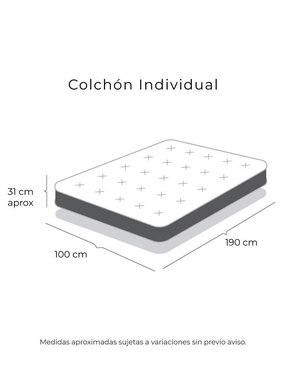 Colchón regular Restonic trini individual
