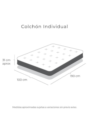 Colchón regular Restonic trini individual
