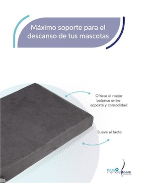 Colchón para perro Memory Foam