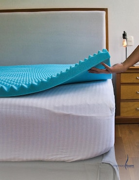Colchoneta Memory Foam Cool Wave confort firme