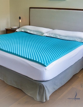 Colchoneta Memory Foam Cool Wave confort firme