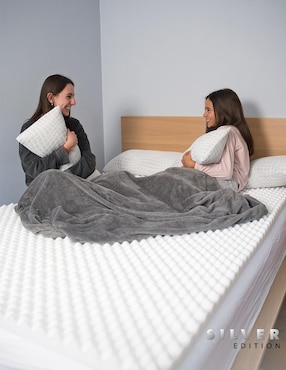 Colchoneta Memory Foam Silver Edition confort ortopédico