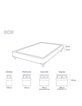 Box Therapedic Agatha