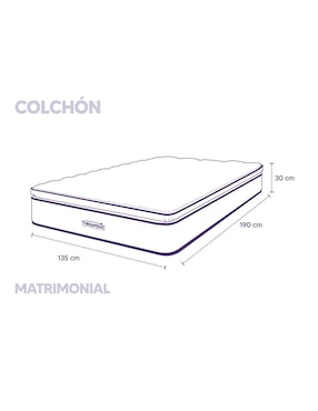 Colchón regular Therapedic nait