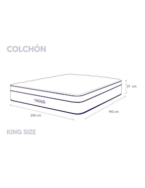 Colchón regular Therapedic better
