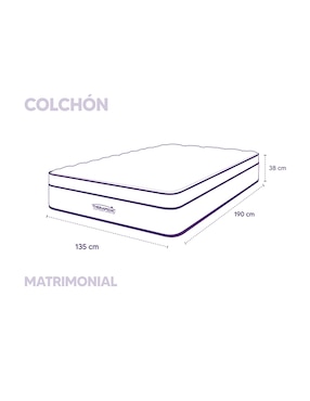 Colchón regular Therapedic hermes