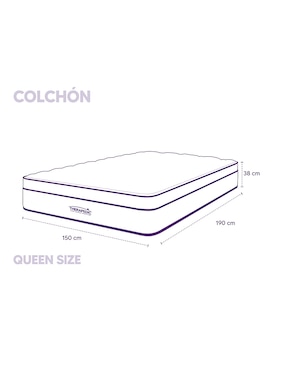Colchón regular Therapedic maia premiun