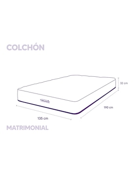 Colchón regular Therapedic lovely