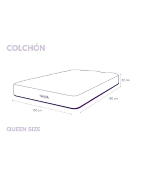 Colchón regular Therapedic lovely