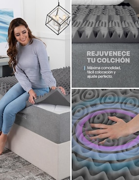 Colchoneta Esquimal confort suave