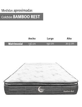 Colchón en caja Memory Dream confort medio