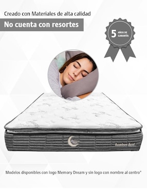 Colchón en caja Memory Dream confort medio