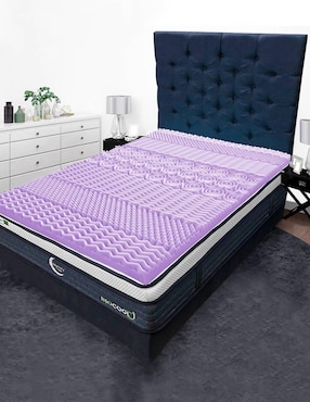 Colchoneta Memory Dream Lavanda Confort Suave