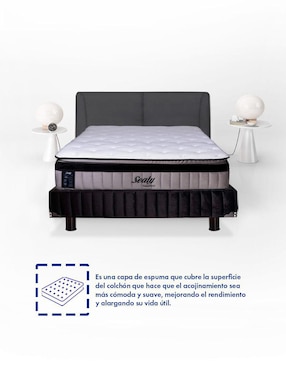 Juego de colchón y box Sapphire Sealy