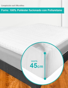 Protector de colchón Spring Air Supreme Skin System