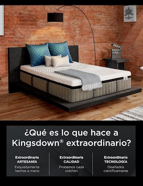 Colchón regular Kingsdown series 500 blue