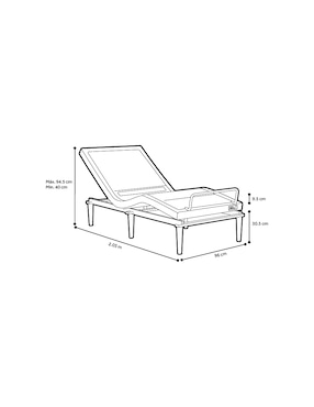 Cama eléctrica Tempur Ergo Prosmart