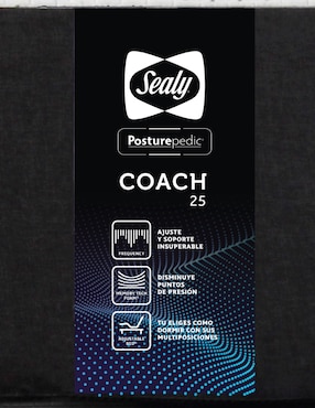 Juego de colchón y box Pro Sealy Coach